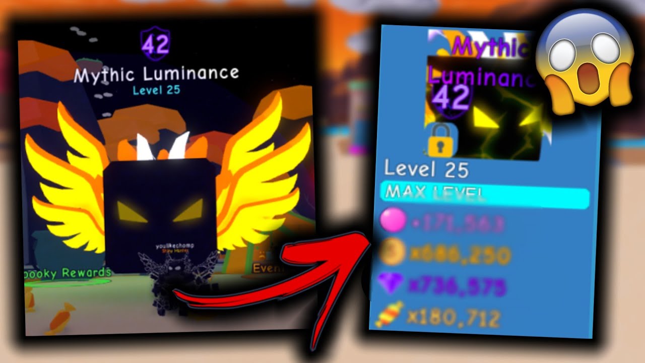 🚨😱USING THE ONLY *MYTHIC* LUMINANCE IN BUBBLE GUM SIMULATOR UPDATE 63!!😱 | ROBLOX🚨