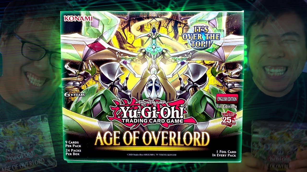age of overlord 2箱 未開封 遊戯王OCG AGE OF OVERLORD 未開封BOX 初回生産版 - メルカリ
