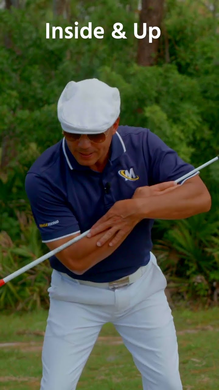 Inside \u0026 Up  #miracleswing #golf #golfimpact #miracledrive
