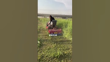 Mower crusher One machine is multi-use and saves time, labor and labor