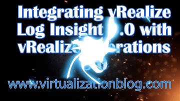 Integrating vRealize Log Insight with Operations Manager