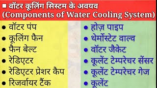 How Cooling System Works | Components of Cooling System | Cooling System Components