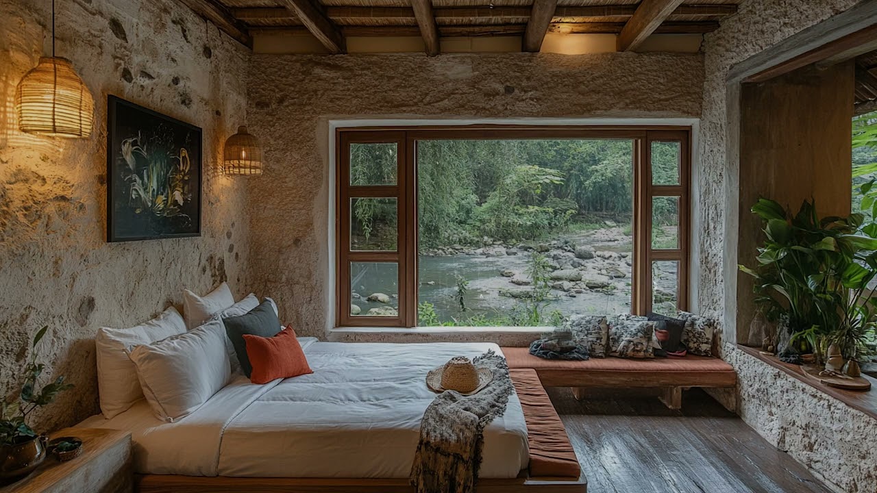 Forest Rain & Singing Birds | Peaceful Rainfall with Birdsong for Natural Harmony and Mindful