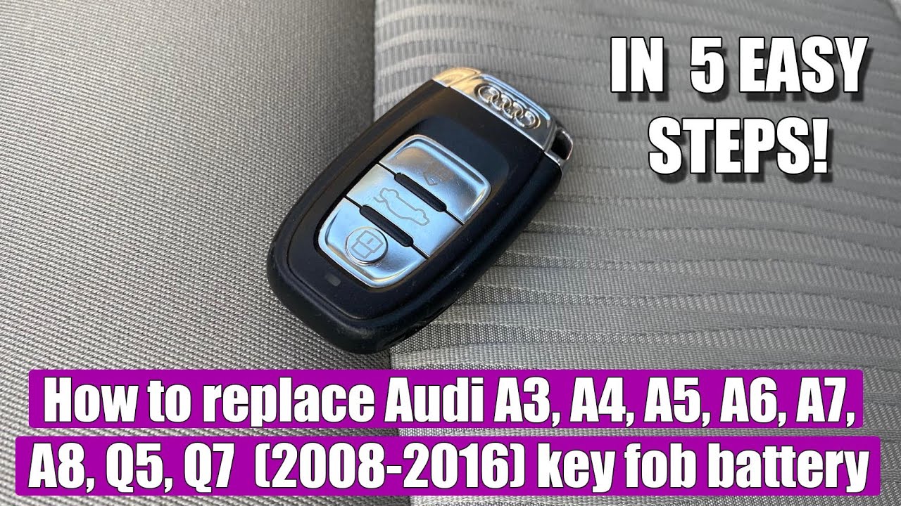 How to change battery in kia telluride key fob