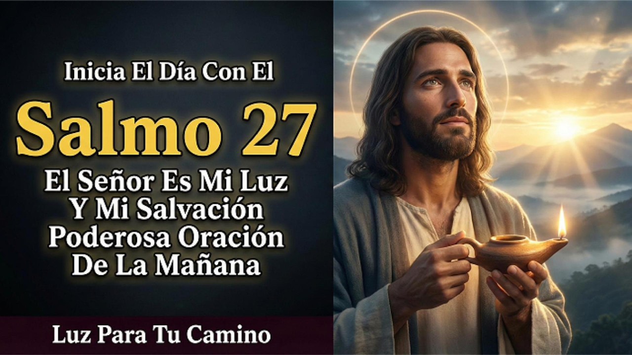 Inicia El Día Con ElSalmo 27 El Señor Es Mi LuzY Mi Salvación Poderosa OraciónDe La Mañana