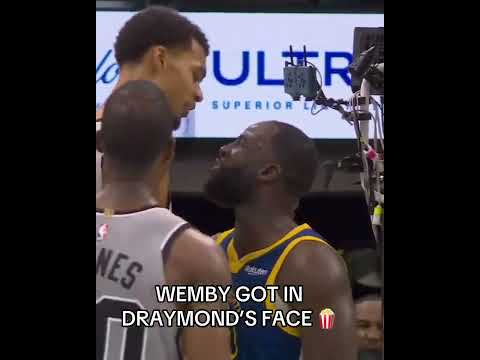 Wemby & Draymond 👀