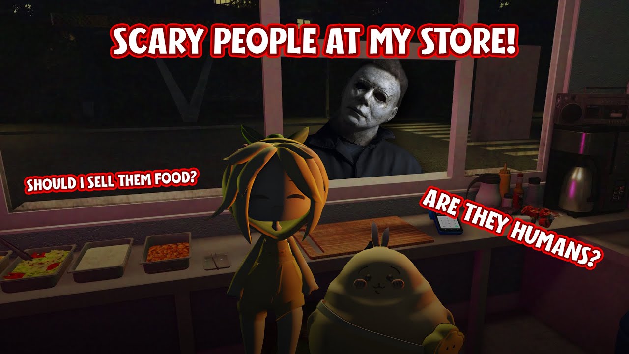 SCARY PEOPLE AT MY STORE! Scary Shawarma Kiosk: The Anomaly 