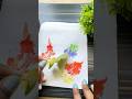 Nature + Art = Leaf Printing Magic! 🎨#LeafPrinting#DIYArt#CraftIdeas#ArtShorts#EasyCrafts