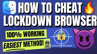 HOW TO CHEAT RESPONDUS LOCKDOWN BROWSER 2022 |100% WORKING FOR MAC  | EASIEST BYPASS screenshot 1