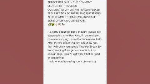 Comment down Below Questions For 1,000 Subscribers QnA!