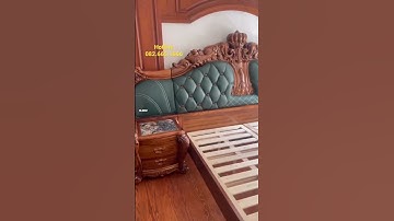 Bàn Giao Bộ Sofa Tân Cổ Điển Cao Cấp Nhập Khẩu ( Gỗ Mun ,Bọc Da Bò Tót) #shorts #vinazon