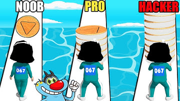 NOOB vs PRO vs HACKER | In Stack Candy Challenge | With Oggy And Jack | Rock Indian Gamer |
