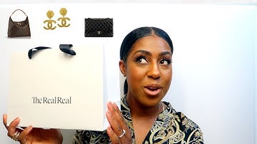 CHANEL UNBOXING |  THE REAL REAL REVIEW | MY 1ST CONSIGNMENT  PURCHASE