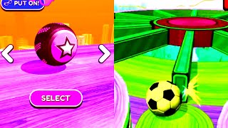 Going Balls VS Color Ball VS Reversed Balls SpeedRun Gameplay iOS Android New Update 6019