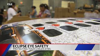 Keeping your child's eyes safe when viewing the eclipse
