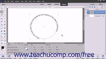 Photoshop Elements 15 Tutorial The Text on Selection, Shape and Custom Path Tools Adobe Training