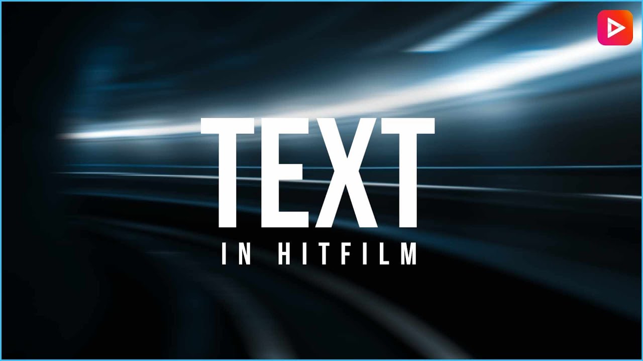 hitfilm pro free add text