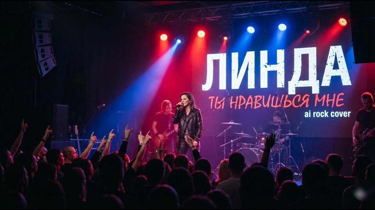🎸 Линда – Ты нравишься мне (AI Rock Cover)