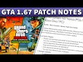 GTA 5 Online San Andreas Mercenaries DLC Patch Notes 1.67 Title Update