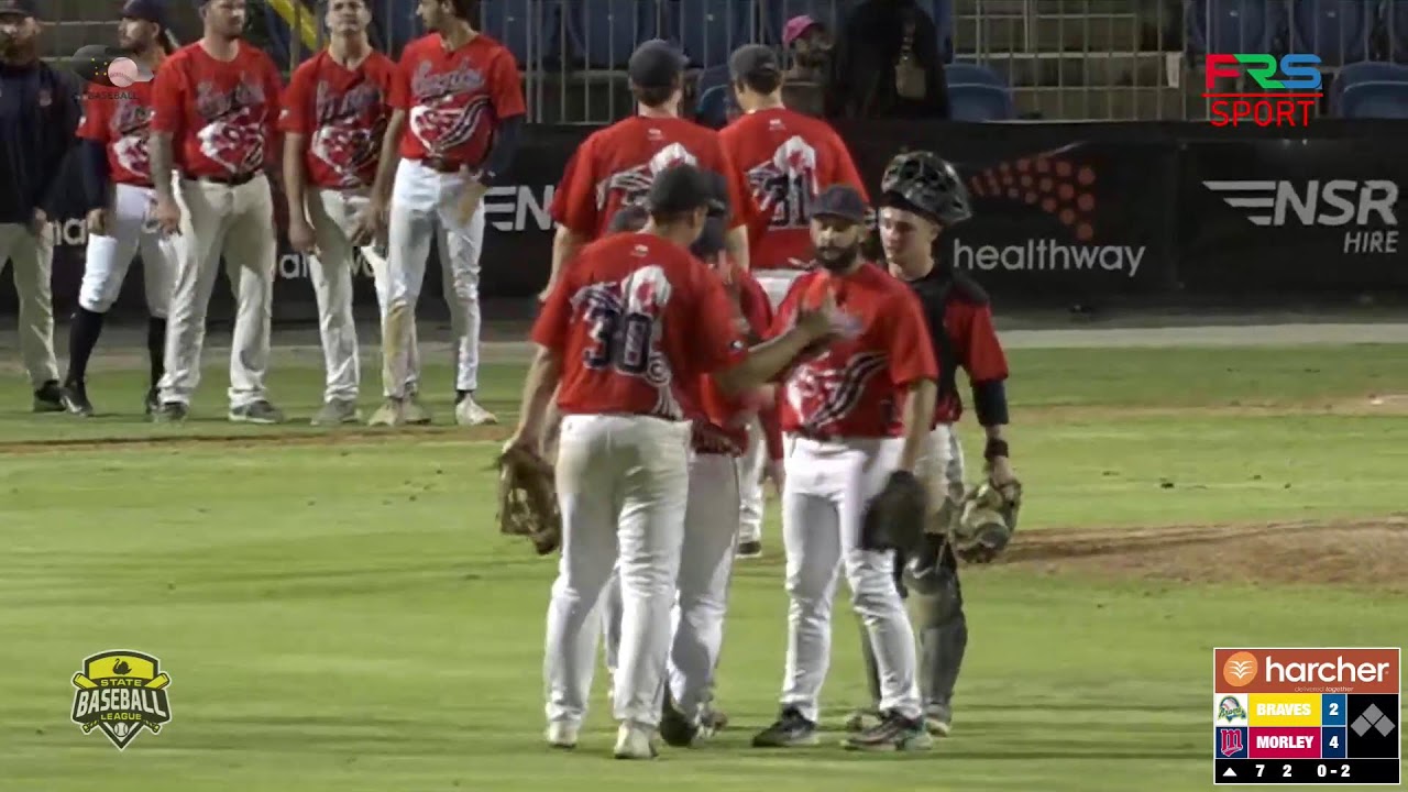 Baseball WA - Harcher State League| Braves @ Morley | Friday Night Live