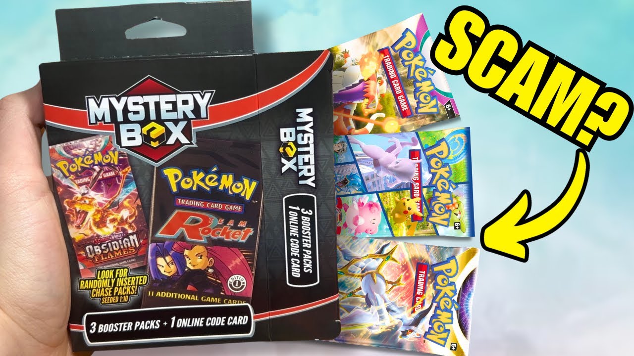 CHASE PACK or SCAM? Opening Pokmon Team Rocket Mystery Boxes from Walmart!