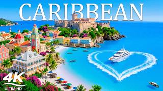 4K Caribbean Hidden Beaches Crystal Clear Waters Tropical Escape With Deep House Chill