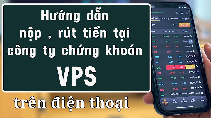 Hướng dẫn tạo tài khoản chứng khoán