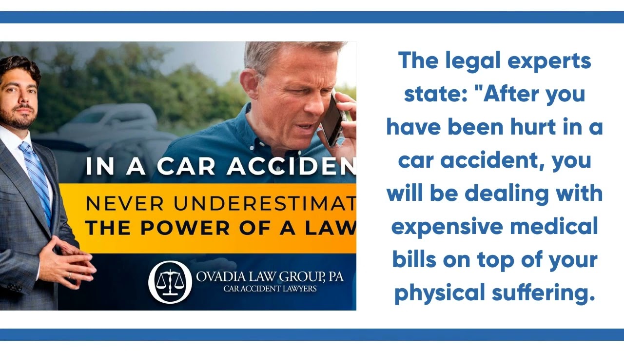 Contact Ovadia Law Group after a Car accident