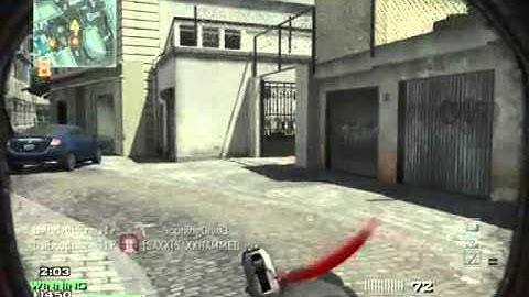 Neduous64 - MW3 Riot Shield Juggernaut vs Juggernaut Final Kill Cam