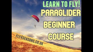 Learn How to Paraglide.  Follow Some Beginners on our Paragliding Course.