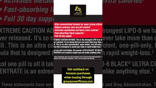 Nutrex Research Lipo-6 Black Ultra Concentrate. Click On The Link On The Bio To Get