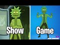 Toxic Rick - From Fortnite vs TV Show