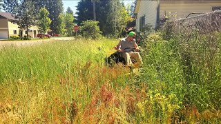 This ABANDONED House Was UNTOUCHED For Years | SHOCKING Lawn Transformation