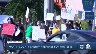 Martin County sheriff ready for weekend protests
