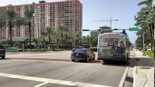 Miami Dade Transit: New Flyer XN40 Xcelsior CNG #18246 on the 120 at Collins Ave & 172 Street