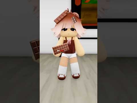 I Was The Only Girl With Chocolate Hair… Now I'm Famous 🍫💰 #roblox #brookhavenrp