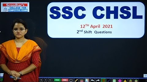 SSC CHSL GS/GK QUESTIONS ASKED IN SHIFT-2, 12 APRIL 2021 | SSC CHSL MEMORY BASED GS/GK QUESTIONS