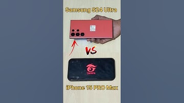 SAMSUNG S24 ULTRA 😈 vs iPhone 15 PRO MAX - FREEFIRE TEST #freefire #samsungs24ultra #iphone15