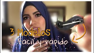 Como nos ponemos el velo las musulmanas ? / 3 modelos faciles de hijab