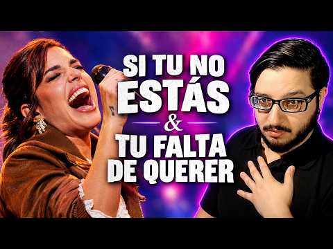 Eugenia Quevedo | Si tú no estás & Tu falta de querer | Esto es Fa | REACCIÓN