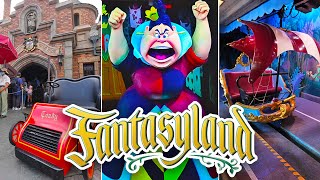 Fantasyland Refurbishments - Summer 2023 - Peter Pan, Mr. Toad And Alice In Wonderland At Disneyland