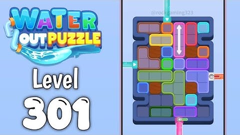 Water Out Puzzle Level 301 Walkthrough