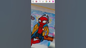 How to add glow effect to your art in procreate (tutorial) #shorts
