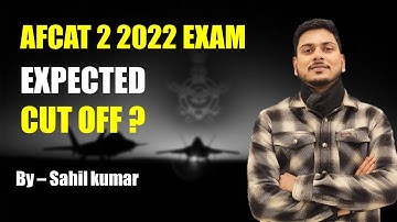 AFCAT 2 2022 Expected Cutoff By Sahil Kumar | DEFENCE Mania