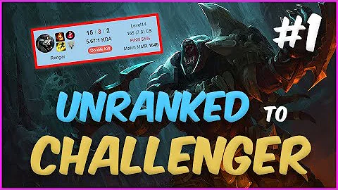 ScrubNoob Unranked to Challenger #1 | Rengar Top