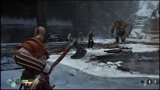 God of War Бешенная обезьяна против моего топора