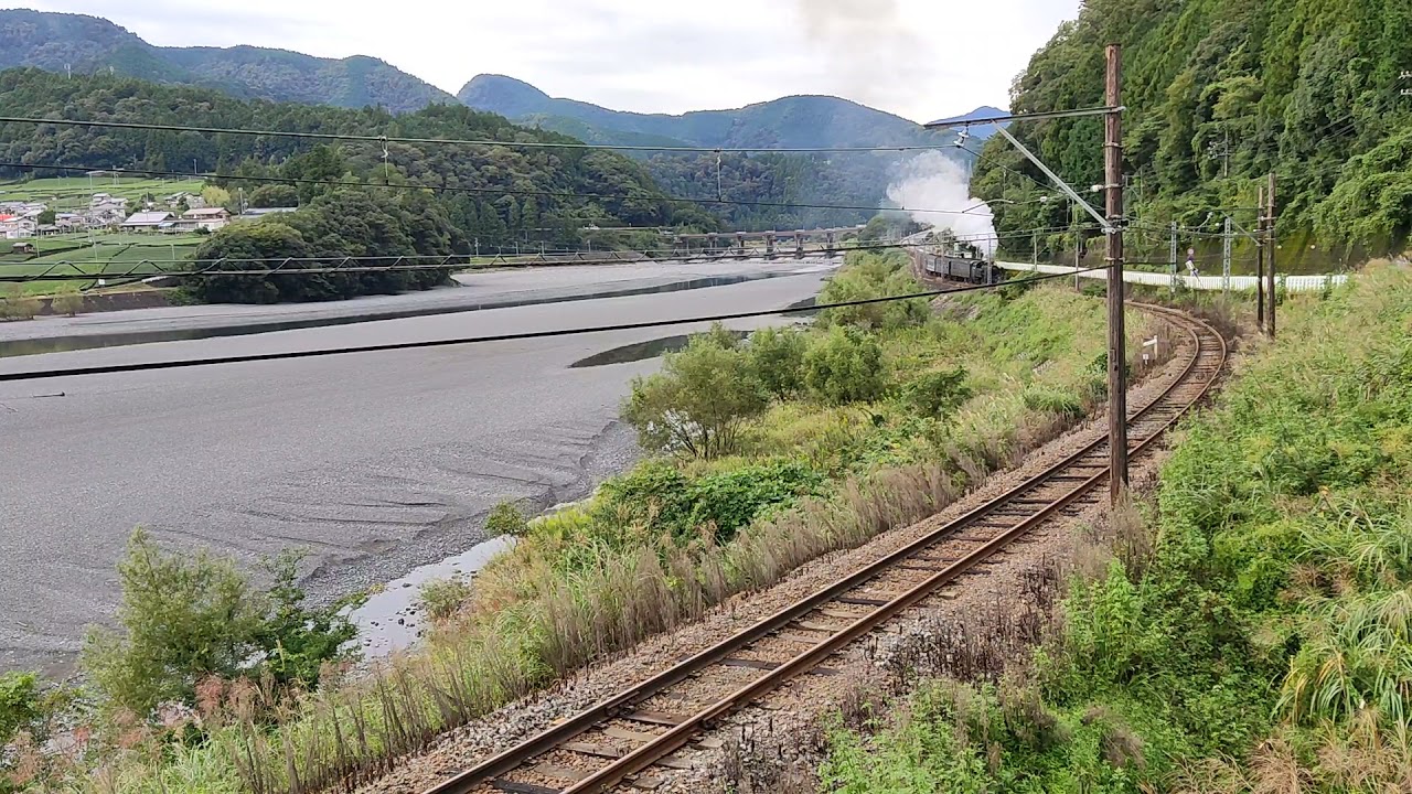 【大井川鐵道】SL急行塩郷“発車”
