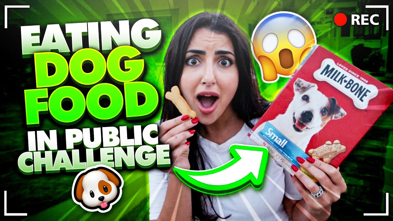 EATING DOG FOOD CHALLENGE PRANK YouTube