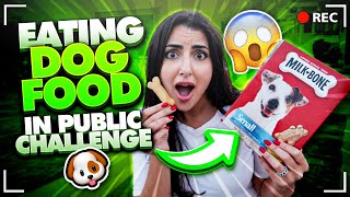 EATING DOG FOOD CHALLENGE PRANK