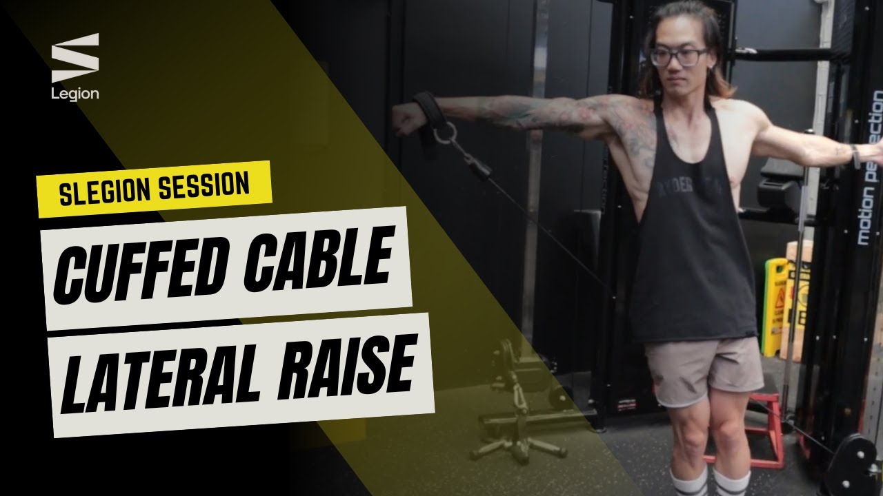 Cuffed Cable Lateral Raise YouTube